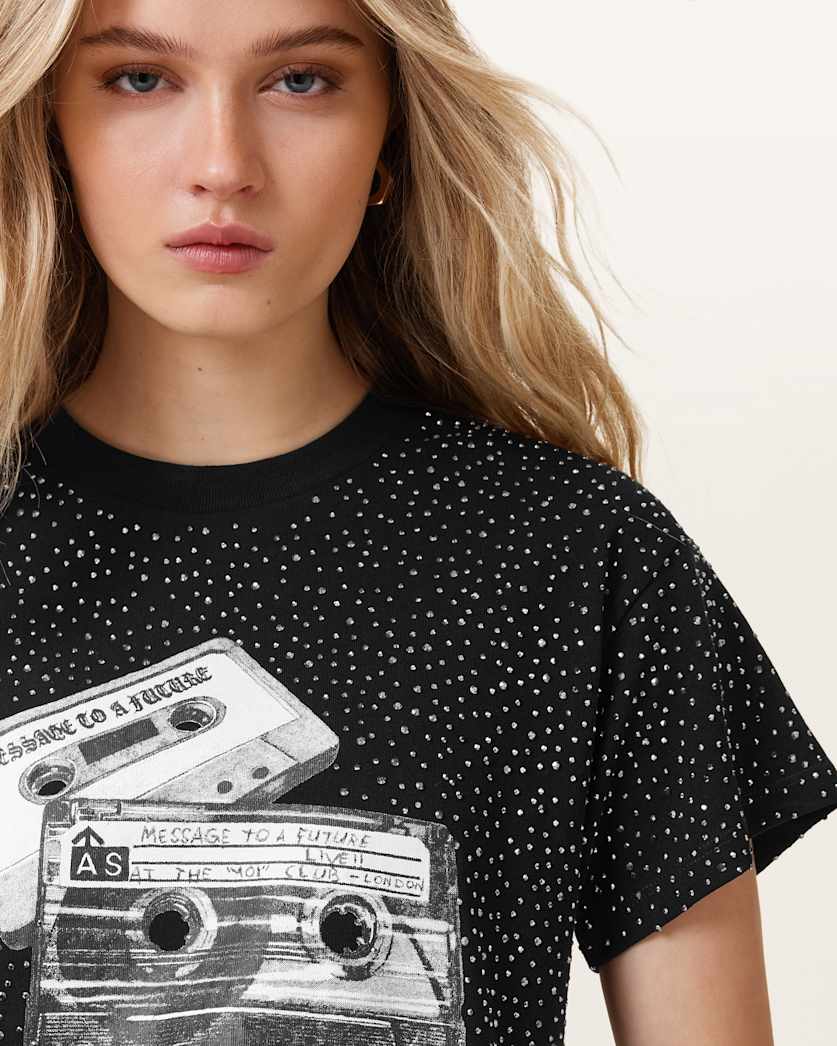 Reel Elle Embellished T-Shirt