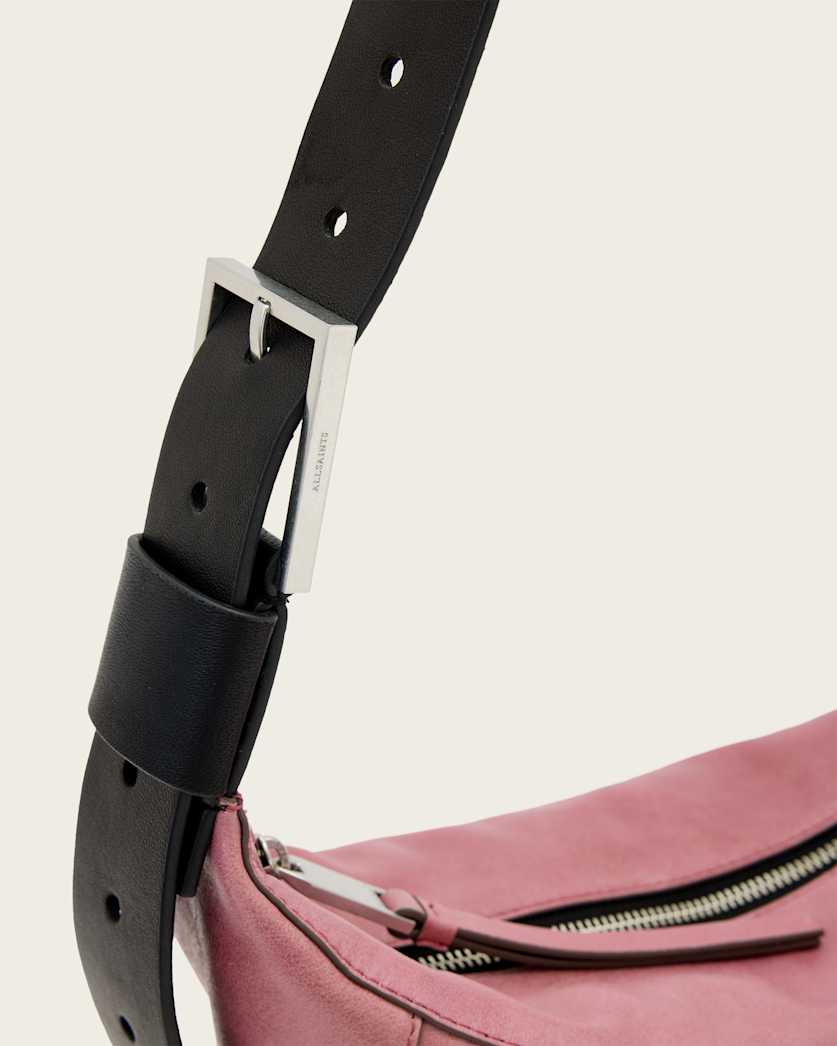 Luna Slouchy Leather Crossbody Bag