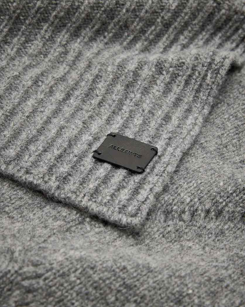 Laurie Cable Knit Brushed Scarf