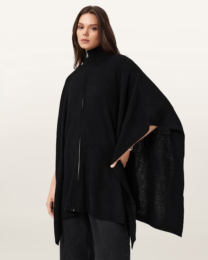 Effie Wool Poncho