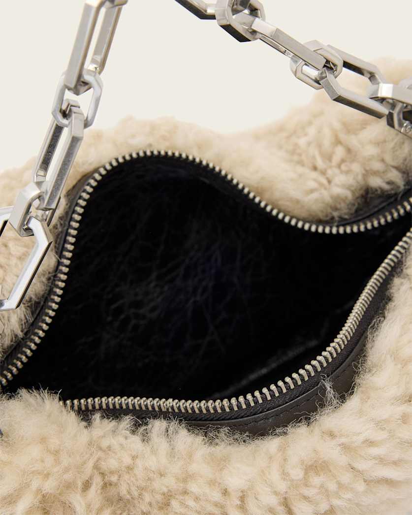 Luna Shearling Crossbody Bag
