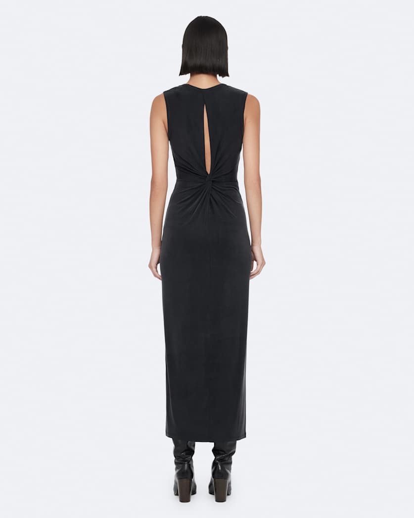 Sleeveless bodycon midi dress