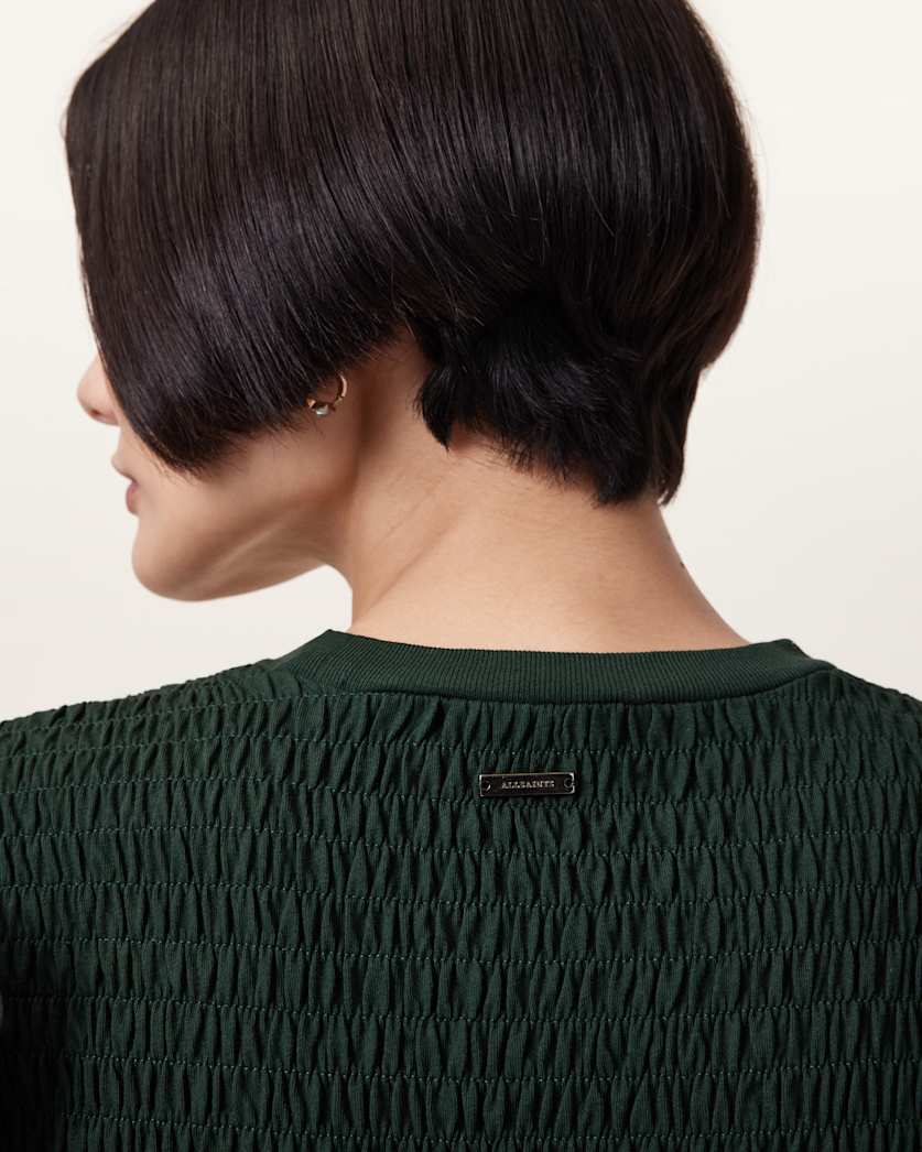 Ode Puff Sleeve Midi Dress