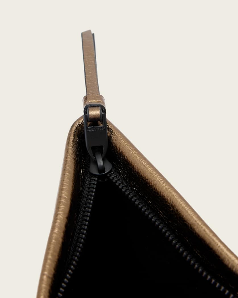 Bettina Leather Clutch Bag