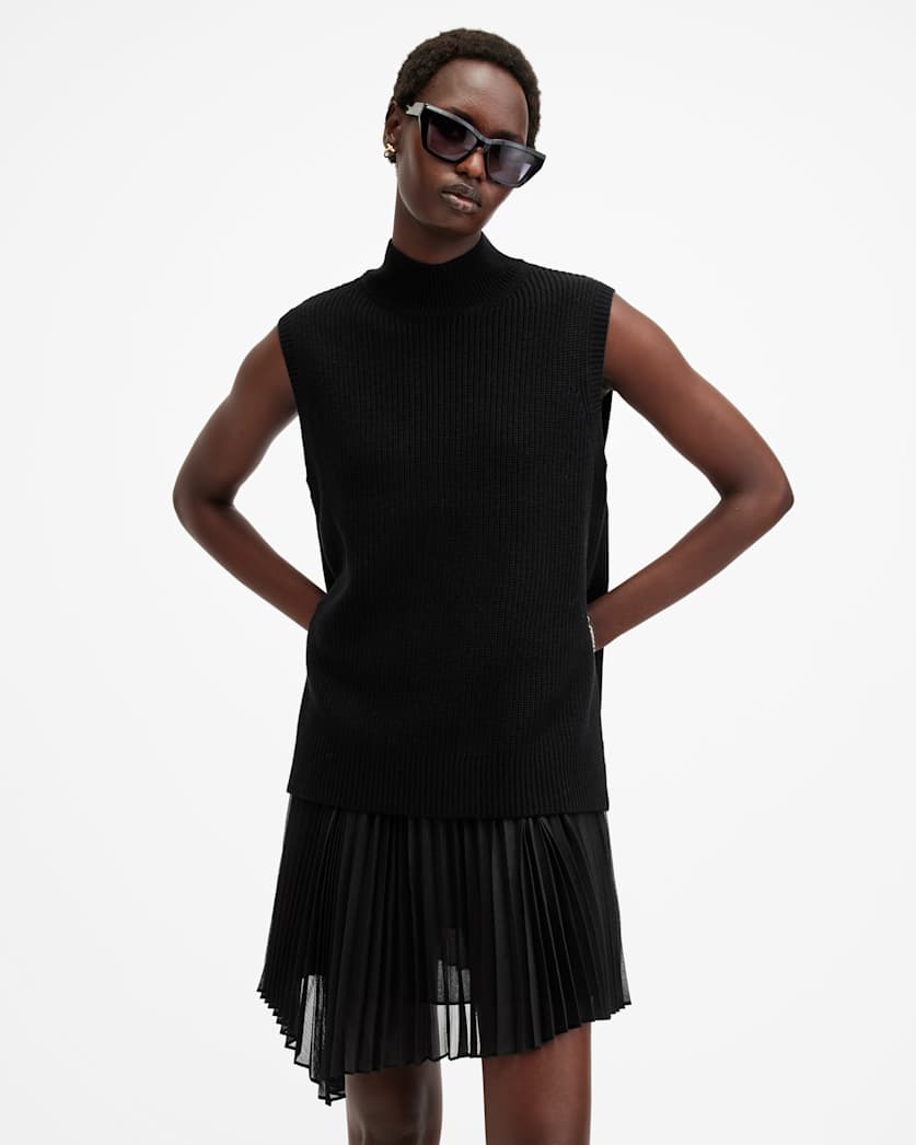 Eve 2-In-1 Metallic Mini Dress