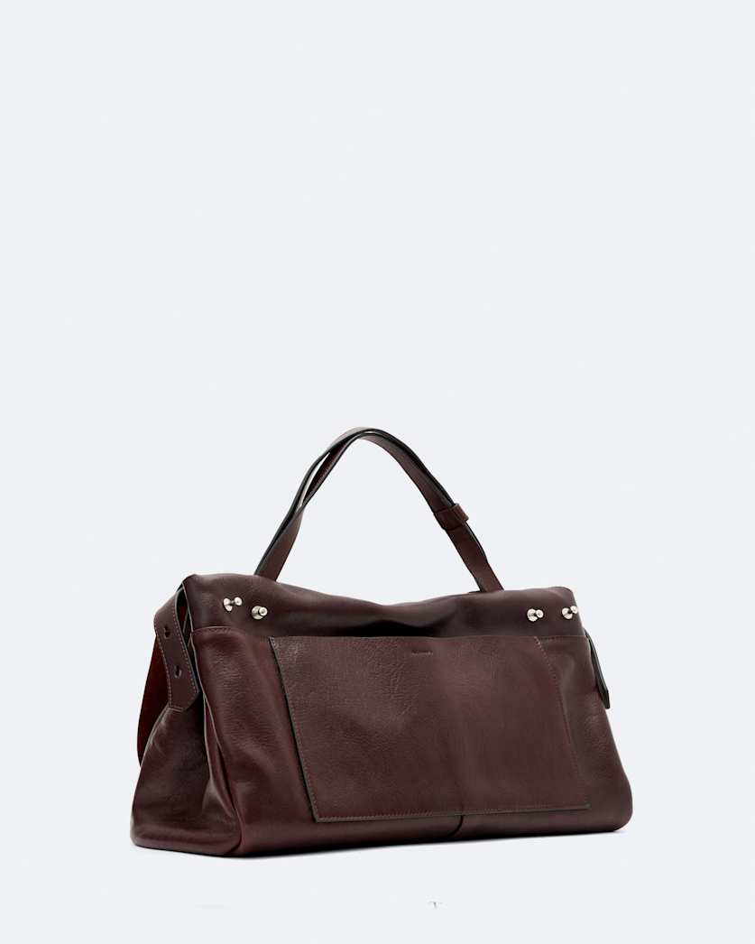 Joan Medium Leather Satchel