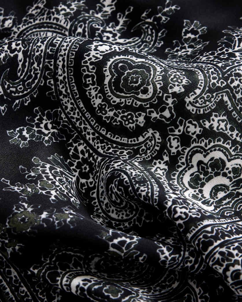 Avalon Printed Square Silk Scarf
