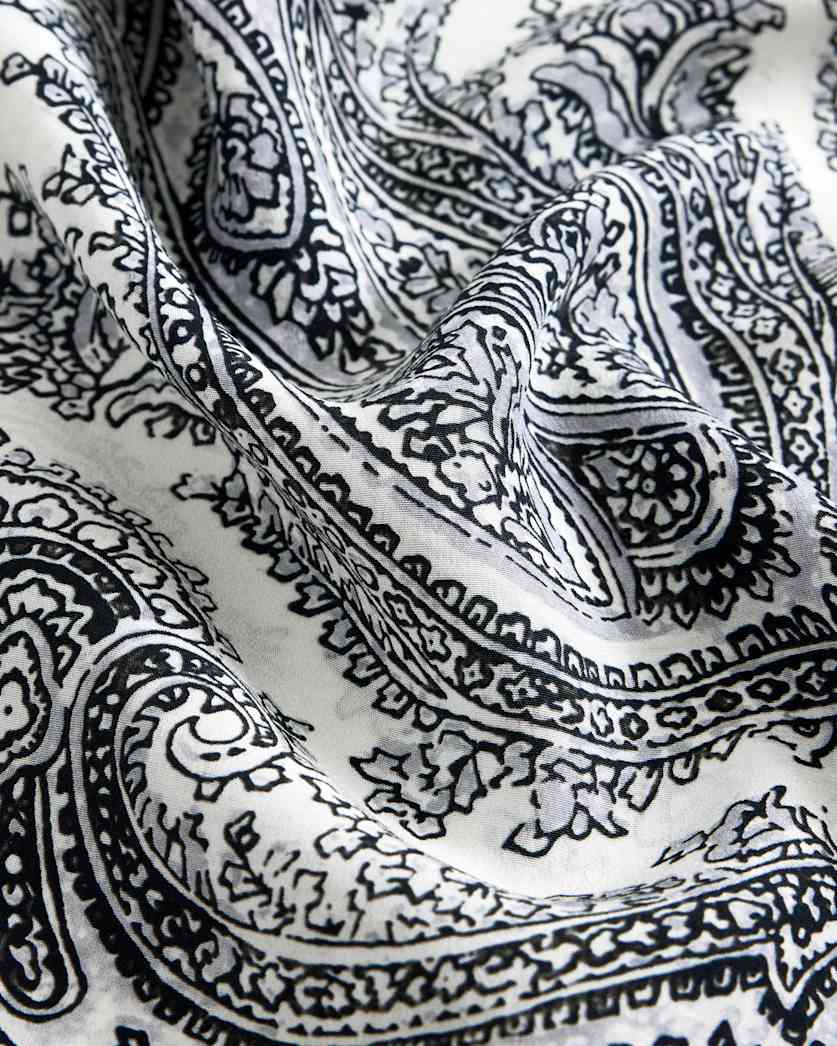 Avalon Printed Square Silk Scarf