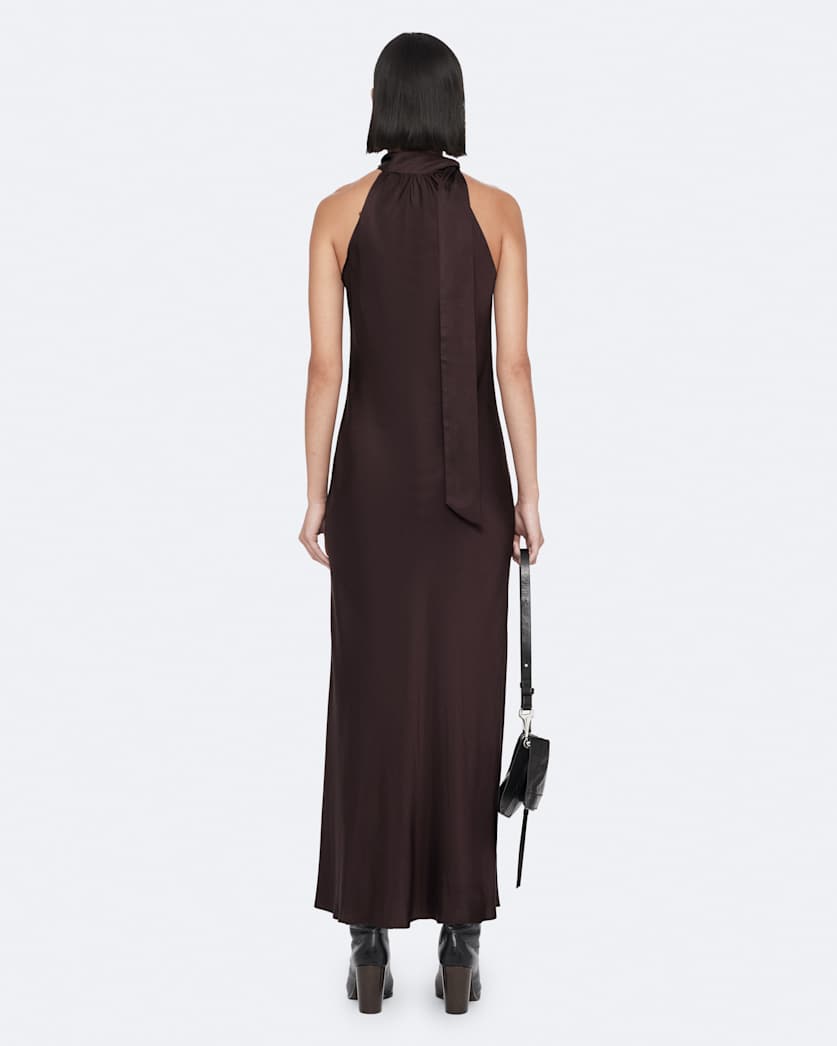 Beril Silk-Blend Dress