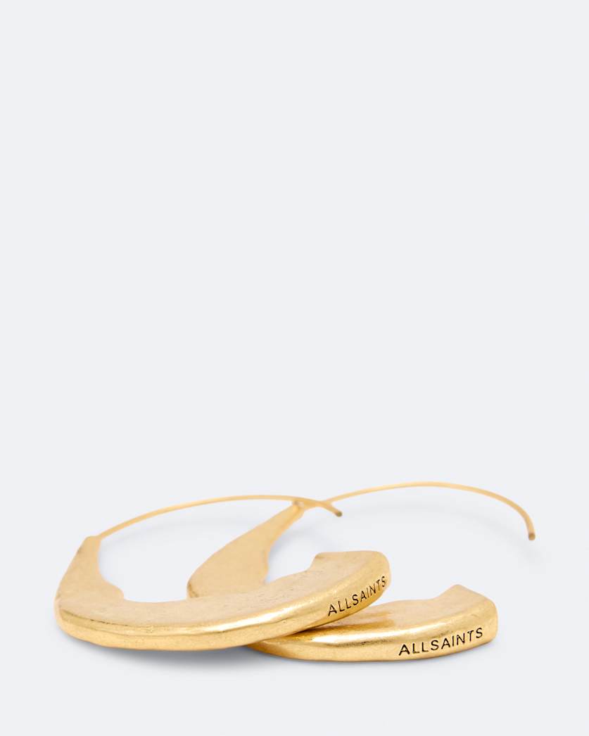 Talon large huggie earrings