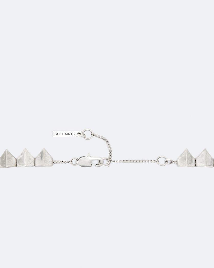 Spike Metal Bead Necklace