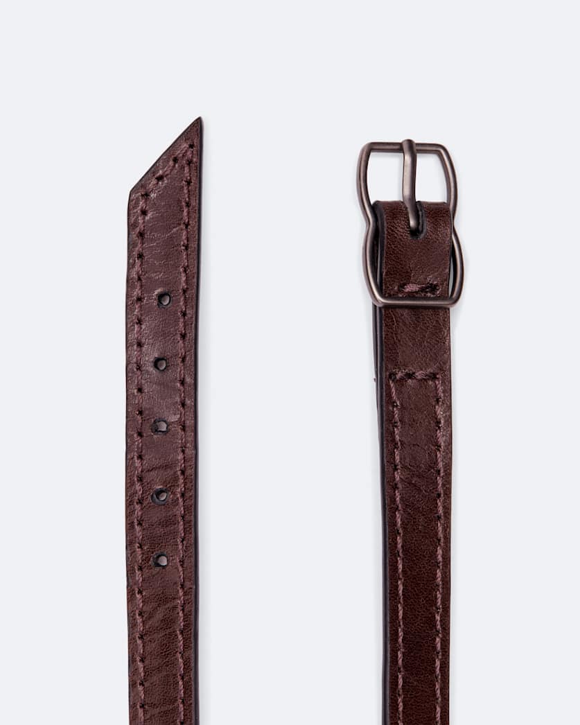 Siloh Leather Double-Wrap Bracelet