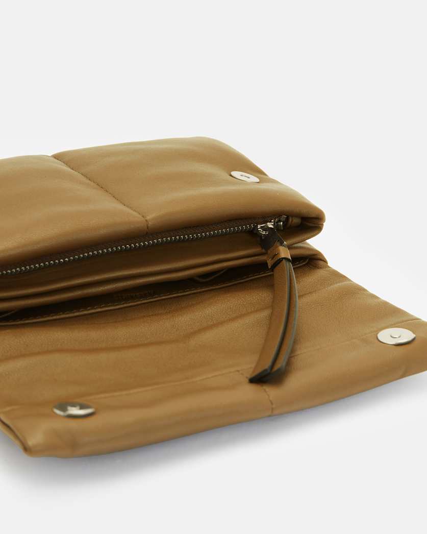 Ezra Quilted Leather Crossbody Bag