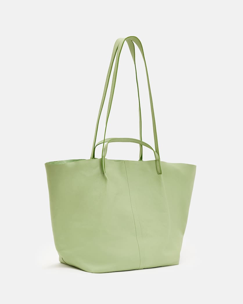 Hannah Leather Tote Bag