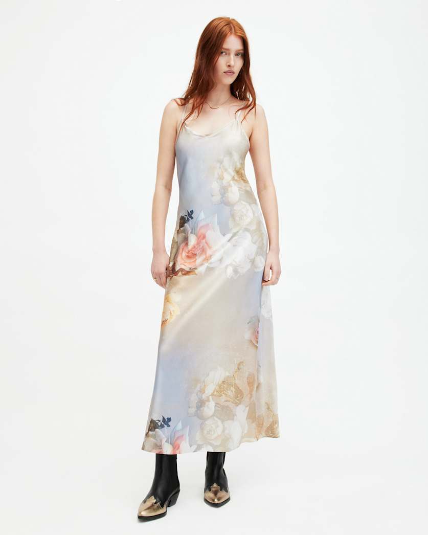 Bryony Rosalia Midi Slip Dress