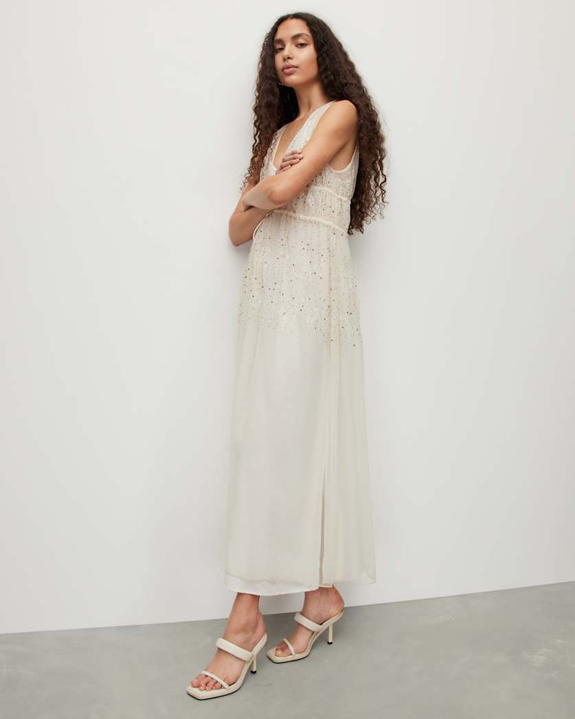 Robyn Embellished Sequin Maxi Dress