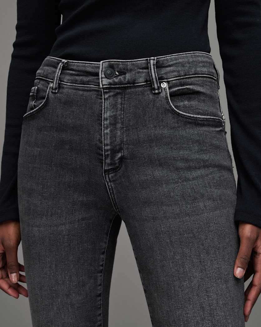 Miller Mid-Rise Stretch Push Up Skinny Jeans