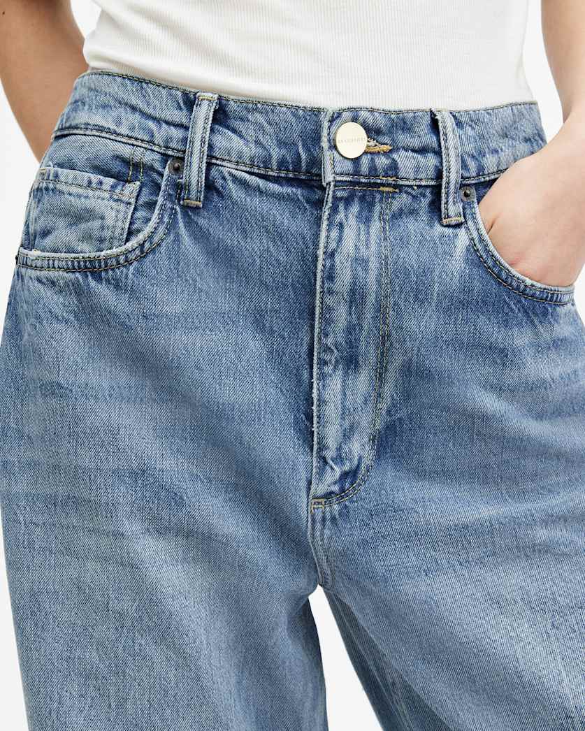 Blake Low Slung Wide Leg Denim Jeans