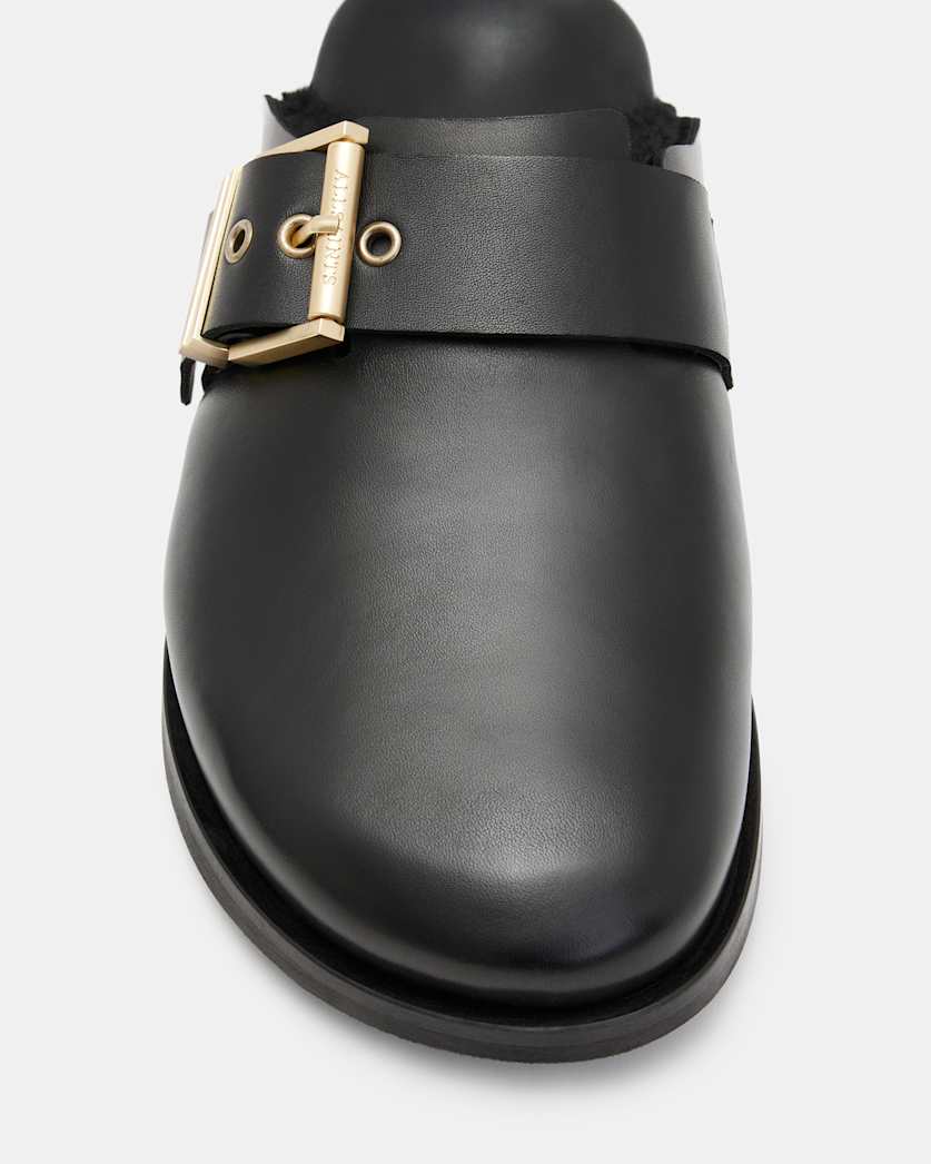 Venus Shearling Slip On Mules