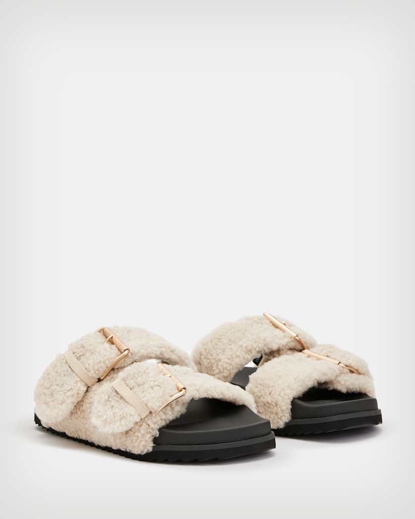 Sian Shearling Sandals