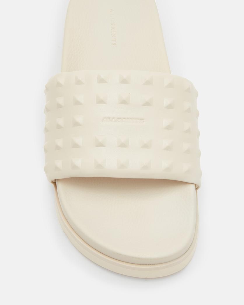 Shay Leather Studded Sandals