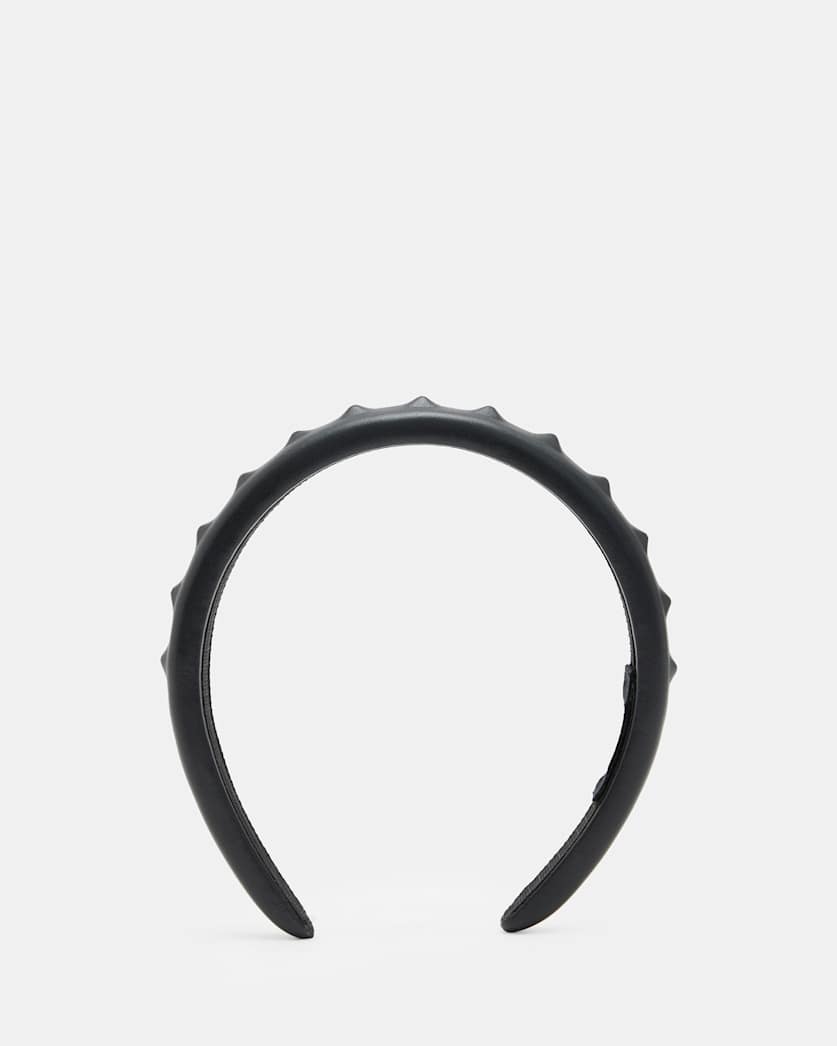 Lara Studded Leather Headband