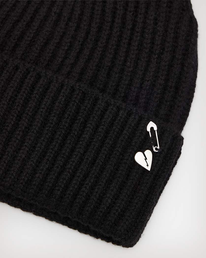 Lois Pin Wool Beanie