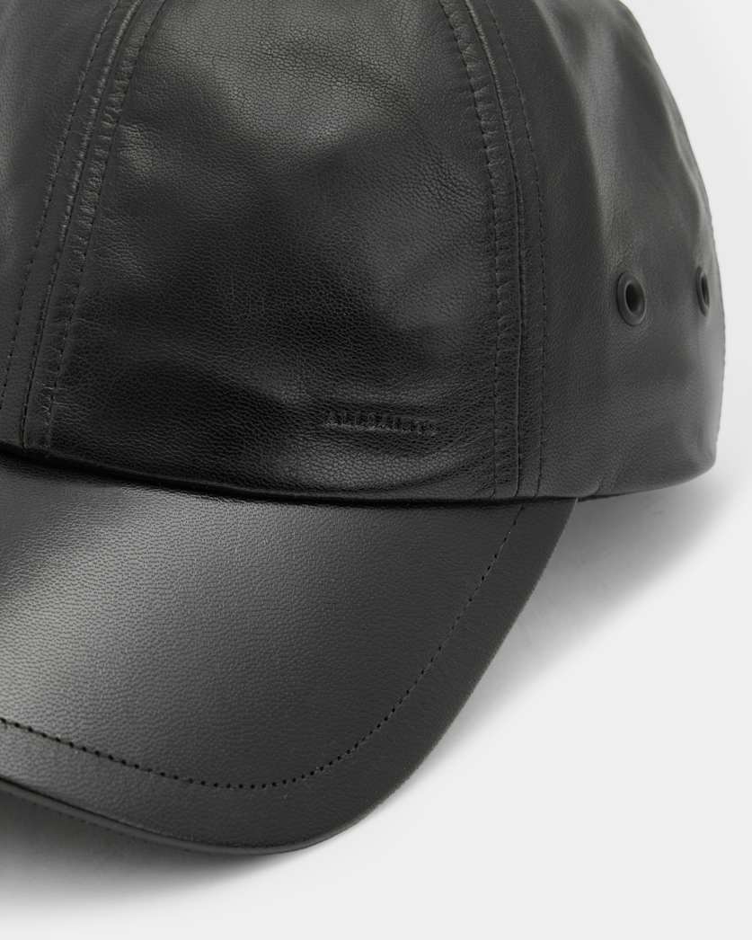 Ashleigh Leather Glazed Baseball Cap