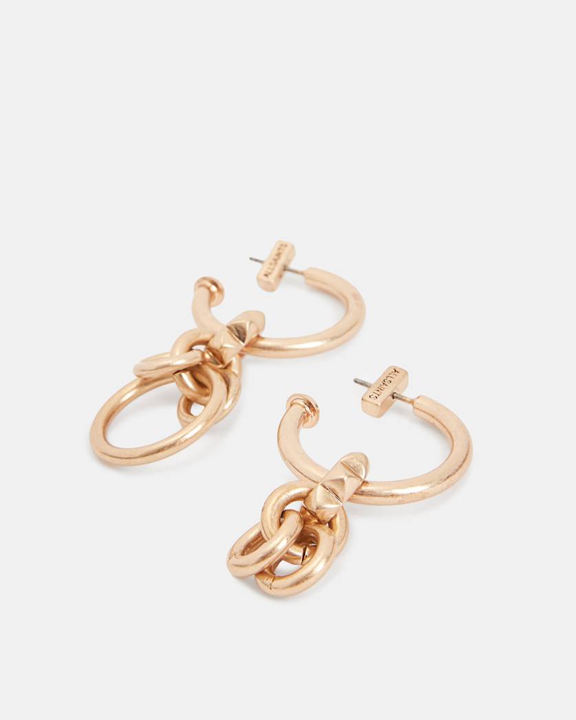 Sierra Gold-Tone Hoop Earrings