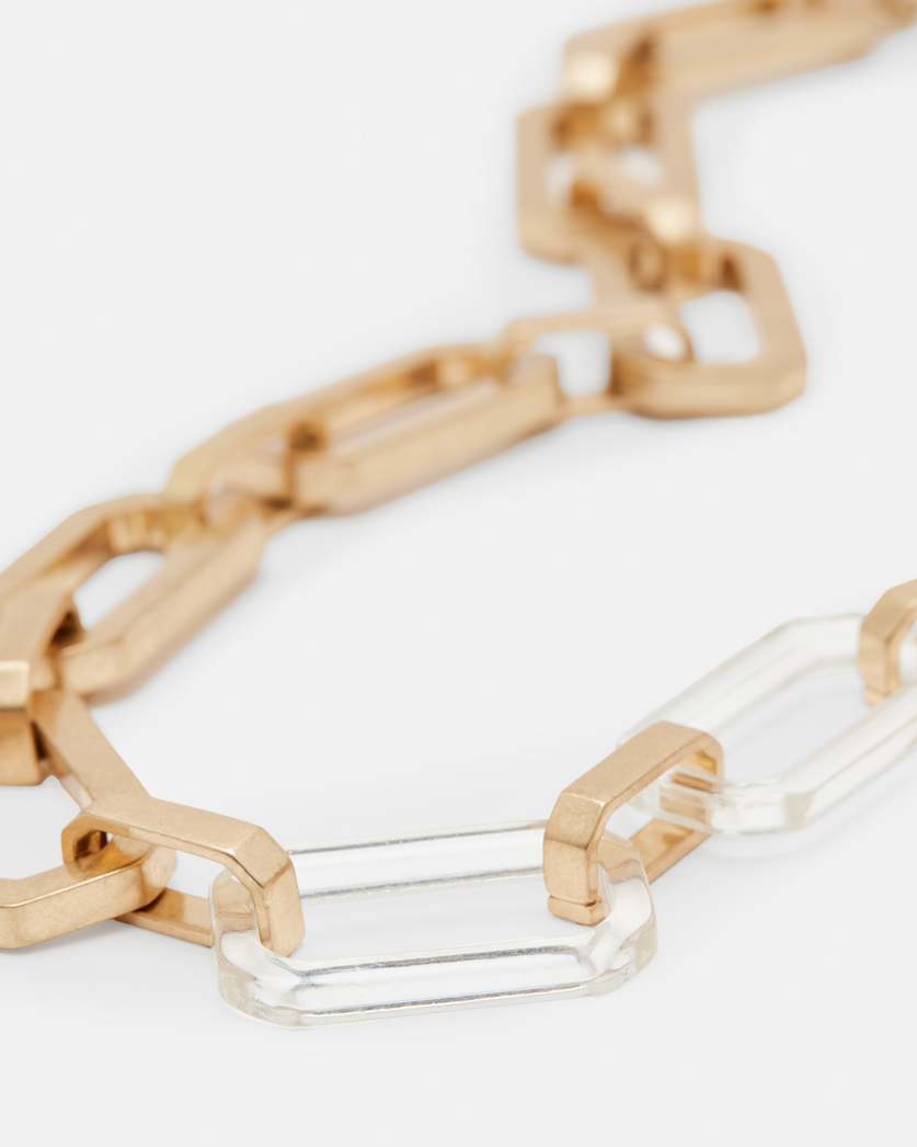 Madison Hexagon Link Necklace