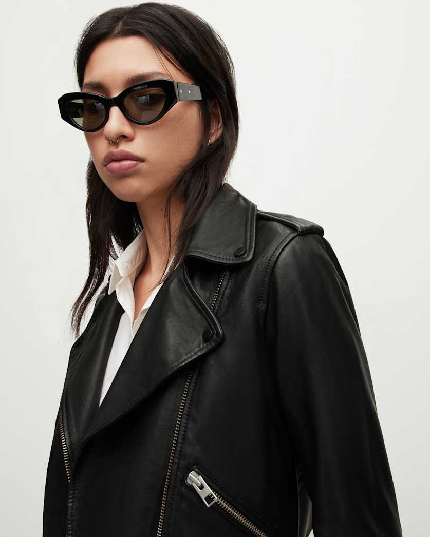 Balfern Leather Biker Jacket
