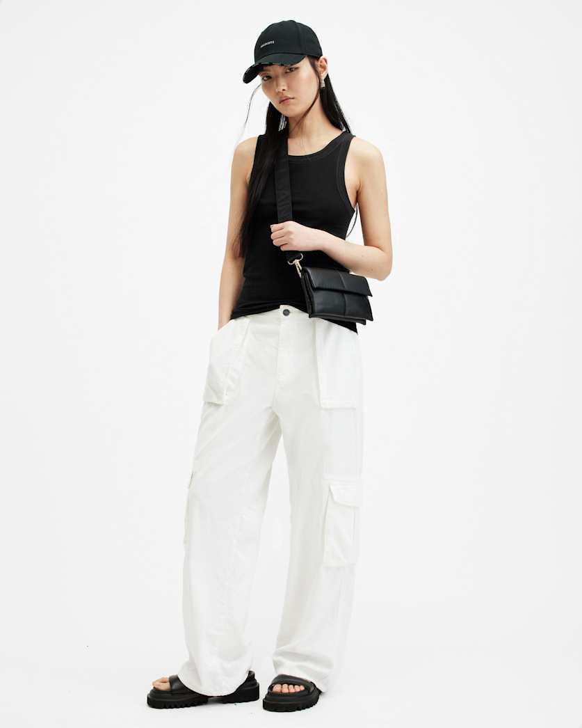 Rina Crew Neck Sleeveless Tank Top