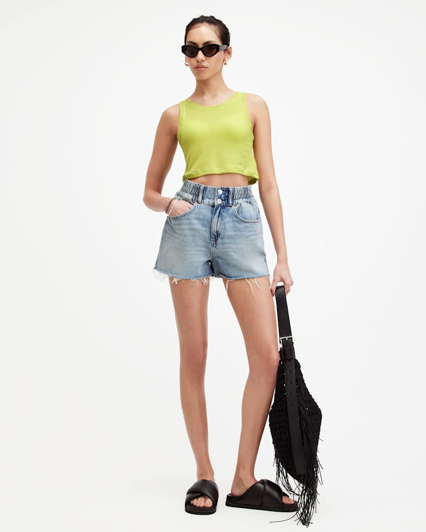 Rina Sleeveless Cropped Tank Top