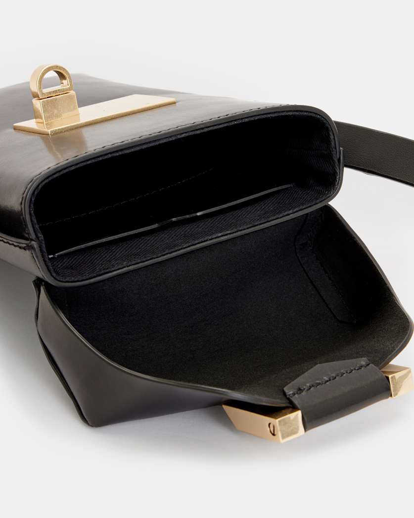 Salome Leather Crossbody Bag