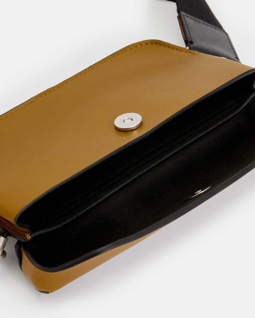 Zoe Leather Crossbody Bag