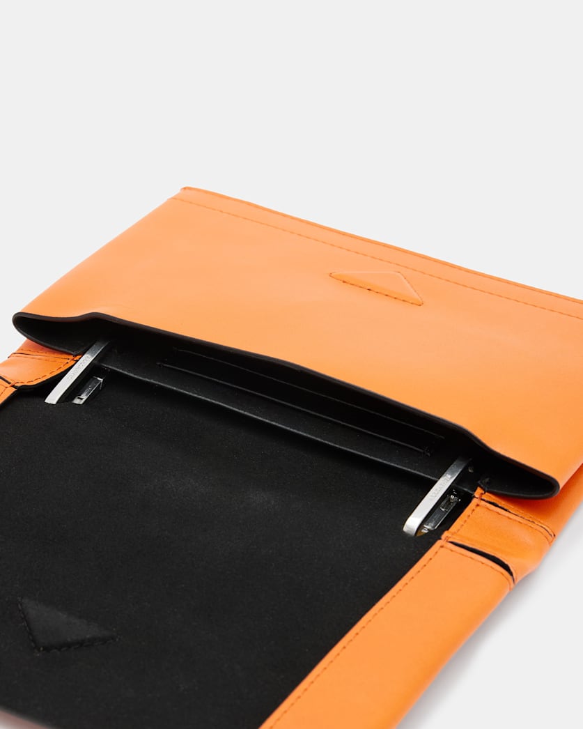 Yua Leather Removable Chain Clutch Bag