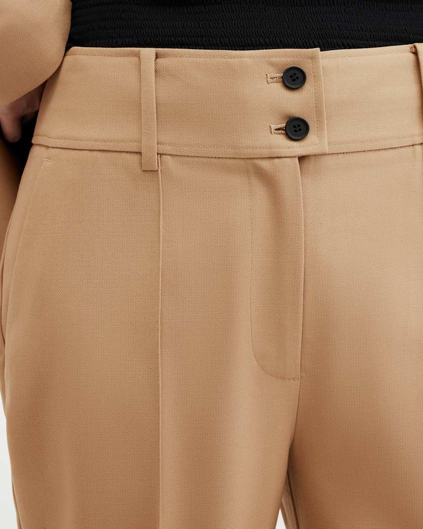 Sevenh High-Rise Slim Flared Trousers