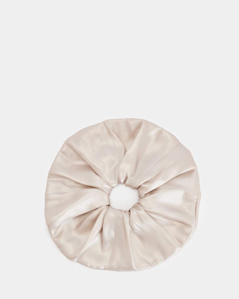 Oversized Metallic Scrunchie