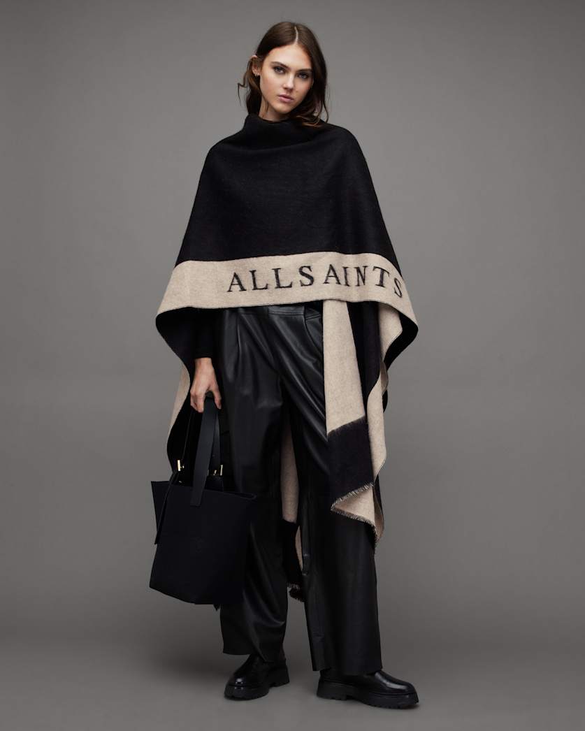 Saints Logo Border Ruana Max Scarf