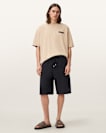 Redact Oversized Embroidered Logo T-Shirt