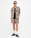 Solar Camouflage Print Swim Shorts