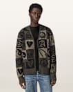 Travis Jacquard Cardigan