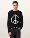 Message Oversized Wool Jumper