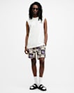 Sebastian Slim Fit Printed Swim Shorts