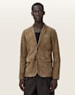 Monet Waxed Suede Blazer