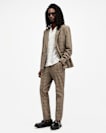 Maffrett Checked Skinny Fit Trousers