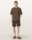 Hanbury Linen Blend Relaxed Fit Shorts