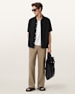 Mori Mid Rise Cotton Trousers