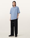 Xander Flocked Logo Oversized T-Shirt