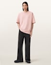 Xander Flocked Logo Oversized T-Shirt